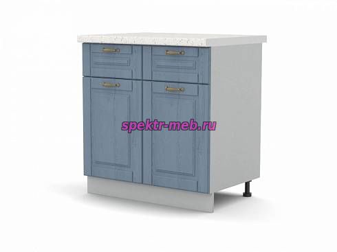 Шкаф нижний 2 двери 2 ящика Палермо