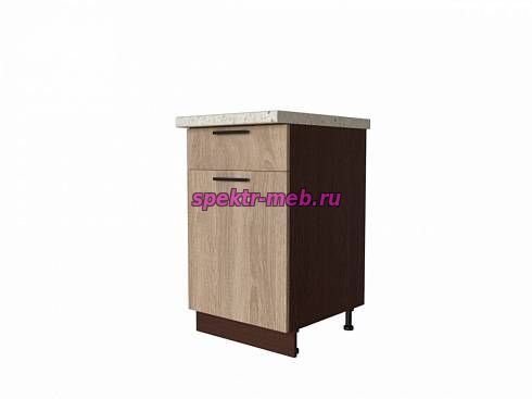 Шкаф нижний с одним ящиком Брауни