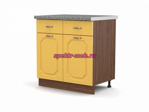 Эмилия шкаф напольный с ящиками