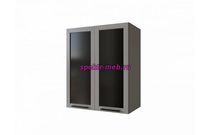 Шкаф верхний с 2-мя остекленными дверцами Тетчер