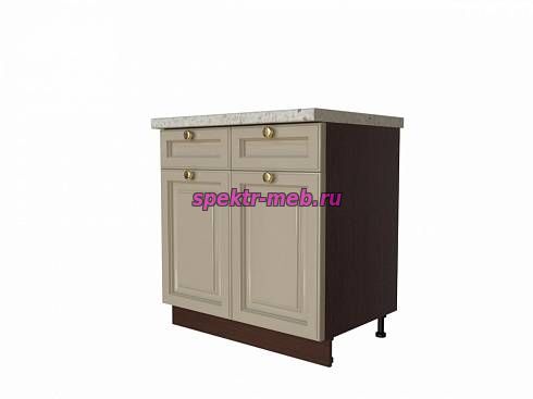 Шкаф нижний с 2-мя дверцами и 2-мя ящиками Шарлин