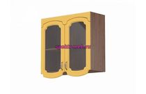 Эмилия шкаф-витрина с полками