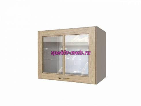 Шкаф верхний Лондон горизонтальный стекло