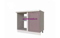 Шкаф нижний Капри прямой в угол