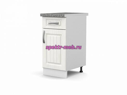 Шкаф напольный Снежная королева с 1 ящиком и дверью