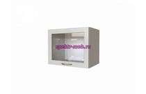 Шкаф верхний высокий Гарда горизонтальный стекло