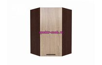Шкаф верхний угловой Брауни