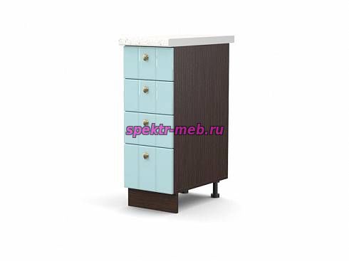 Шкаф нижний с 4-мя ящиками Прованс