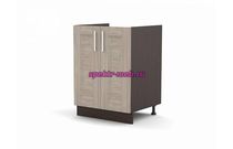 Шкаф нижний под мойку с 2-мя дверцами Сканди