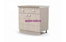 Тумба напольная Квадро 1 ящик