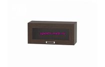 Шкаф верхний горизонтальный остекленный Лофт