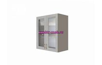 Шкаф верхний стекло 2 двери Гренада