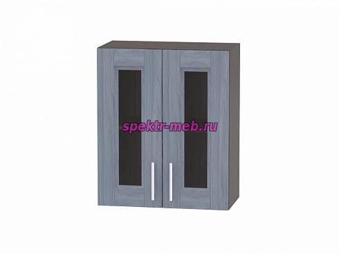 Шкаф верхний с 2-мя остекленными дверцами Сканди