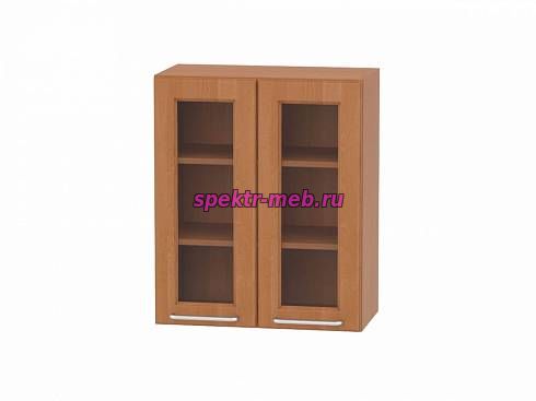 Шкаф верхний витрина двухдверная Ирен