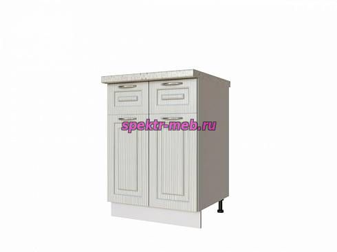 Шкаф нижний Гарда 600 2 ящика