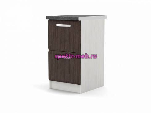 Шкаф нижний с 2 ящиками Аура