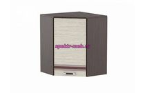 Олимпия шкаф навесной угловой
