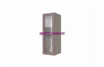 Шкаф верхний высокий Капри стекло