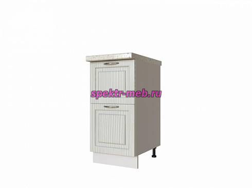Шкаф нижний Гарда 400 2 больших ящика
