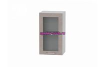 Шкаф верхний однодверный со стеклом Оля