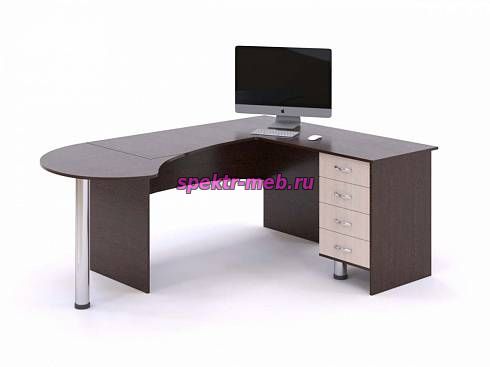 Стол офисный угловой Хлоя 14