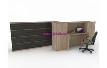 Ресепшен с тумбами Флора №1Д