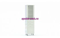 Шкаф-пенал для ванной Париж 4