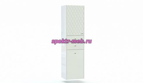 Пенал для ванной комнаты Вайт 8