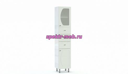 Пенал в ванную комнату Пион 4