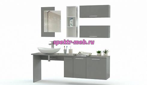 Комплект для ванной комнаты Устина 1