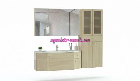 Комплект для ванной комнаты Пирс 1