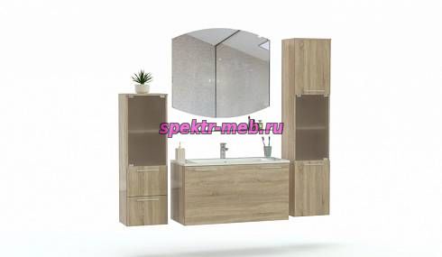 Комплект для ванной комнаты Рикко 5