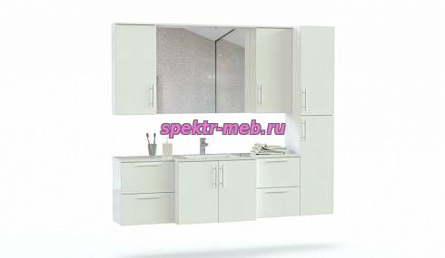 Комплект для ванной комнаты Пирс 3