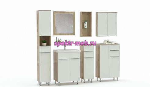 Комплект для ванной комнаты Плайн 2