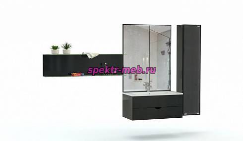 Мебель для ванной Алоэ 2