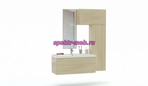 Комплект для ванной комнаты Агава 2