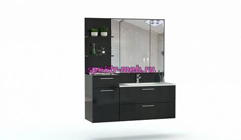 Комплект для ванной комнаты Агава 4