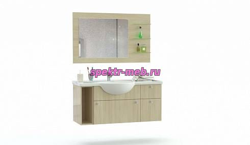 Комплект для ванной комнаты Устина 2