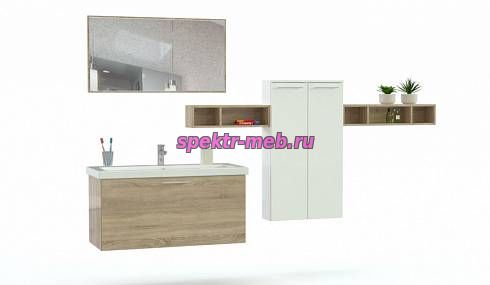 Комплект для ванной комнаты Устина 4