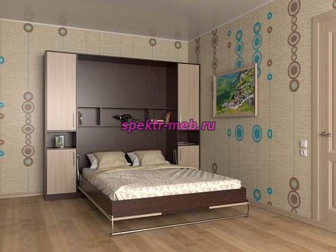 Шкаф-кровать трансформер Город 1