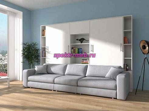 Шкаф-кровать с диваном Сара
