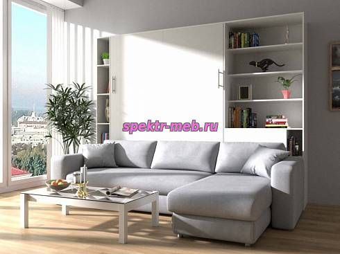 Шкаф-кровать с угловым диваном Джером