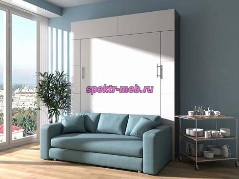 Шкаф-кровать с диваном Форт 4