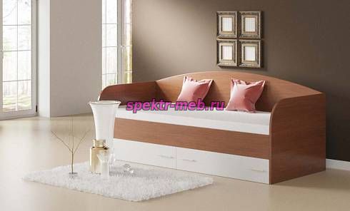 Кровать с ящиками КР-55