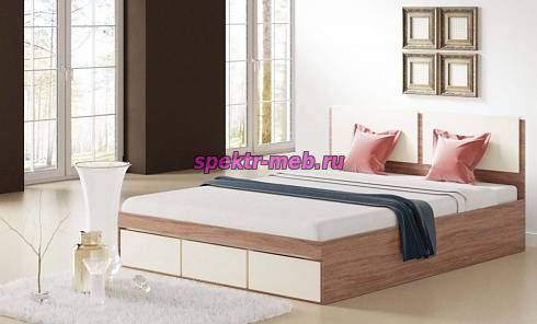 Кровать двуспальная Арт-Сити СВ-66