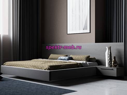 Кровать с навесными тумбами Кармен