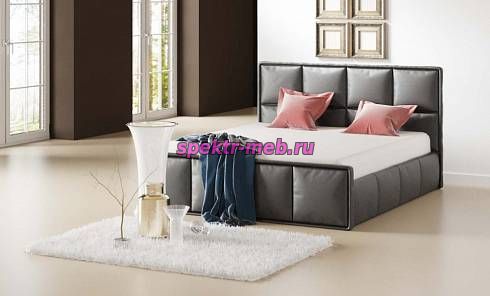 Кожаная кровать