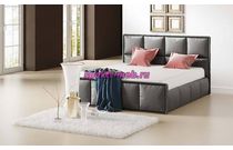 Кожаная кровать