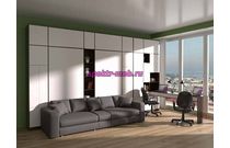 Шкаф-кровать c диваном Вероника