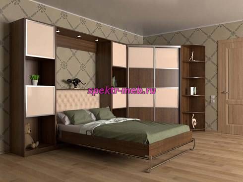 Шкаф-кровать трансформер Клора